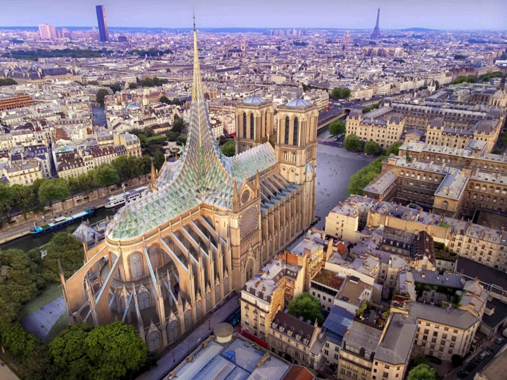 Notre Dame só in rekordtyd herstel